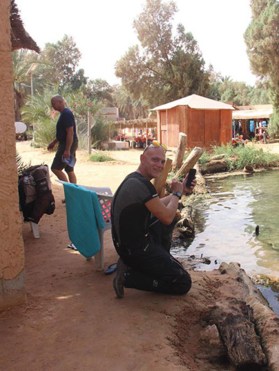 Ristoro in Tunisia (villaggio in Nord Africa)