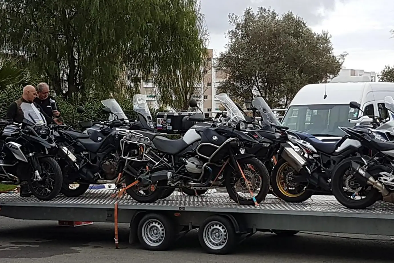 Preparare il bagaglio per un viaggio in moto