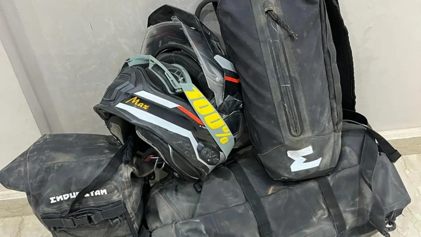 Preparare il bagaglio per un viaggio in moto
