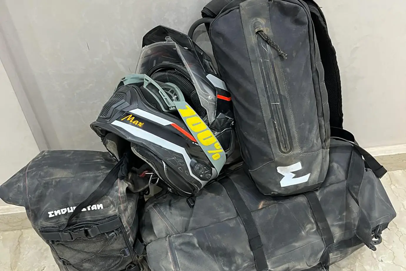 Preparare il bagaglio per un viaggio in moto